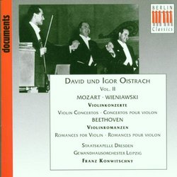 Mozart, Wieniawski: Violin Concertos; Beethoven: Romances for Violin