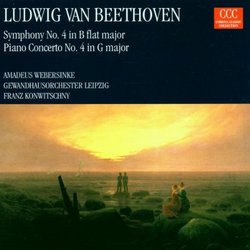 Ludwig van Beethoven: Symphony NO. 4; Piano ConcertoNo. 4