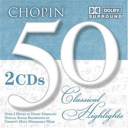 Chopin: 50 Classical Highlights [DVD Audio]