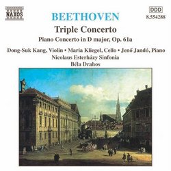 Beethoven: Triple Concerto; Piano Concerto in D Major, Op. 61a
