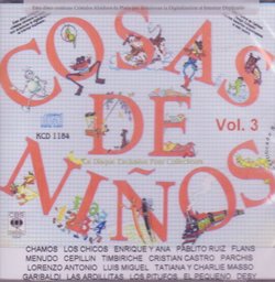 Cosas De Ninos Vol 3 "Varios Artistas" 100 Anos De Musica 1184