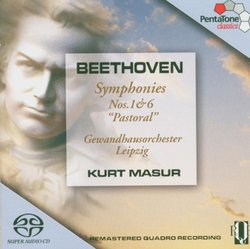 Beethoven: Symphonies Nos. 1 & 6 "Pastoral" [Hybrid SACD]