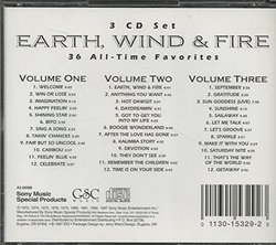 Earth, Wind & Fire 36 All-Time Favorites 3 CD Set