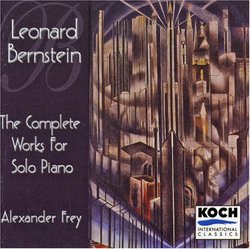 The Complete Solo Piano Music Of Leonard Bernstein / Frey