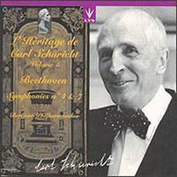 L'Heritage de Carl Schuricht - Volume 5 - Beethoven: Symphony No. 4 Op. 60 (recorded 1942) & Symphony No. 7 Op. 92 (recorded 1938)