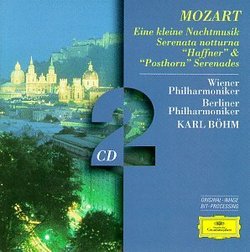 Mozart: Eine kleine Natchmusik; Serenata notturna; Posthorn Serenade; Haffner Serenade