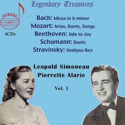 Léopold Simoneau & Pierrette Alarie, Vol. 1