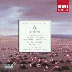 Tippett: String Quartet No. 2; The Heart's Assurance; Boyhood's End; Songs for Arial