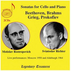 Beethoven, Brahms, Grieg, Prokofiev: Sonatas for cello & piano