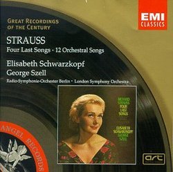 Strauss: Four Last Songs/12 Orchestral Songs