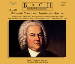 J.S. Bach: Bekannte Vokal und Instrumentalwerke