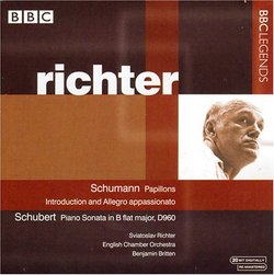 Schumann: Papillons; Introduction & Allegro appassionato; Schubert: Piano Sonata in B flat major, D. 960