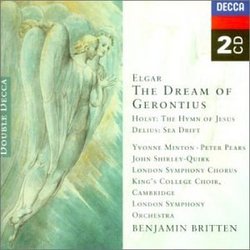 Delius: Sea Drift/Elgar: The Dream Of Gerontius/Holst: The Hymn of Jesus
