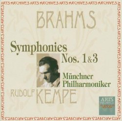Johannes Brahms: Symphonies No.  1 & 3