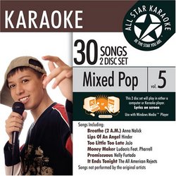 ASK-71 Mixed Pop Karaoke Vol.5; Ludacris, Gwen Stefani and Hinder