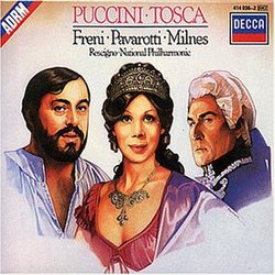 Puccini: Tosca / Freni, Pavarotti, Milnes, Rescigno, National Philharmonic