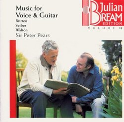 Music For Voice & Guitar (Juilian Bream Edition, Volume 18)