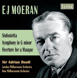 E.J. Moeran: Sinfonietta; Symphony; Overture for a Masque