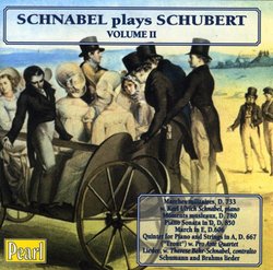 Artur Schnabel Plays Schubert, Vol. 2
