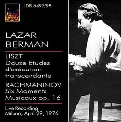 Lazar Berman plays Liszt & Rachmaninov