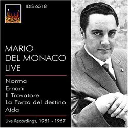 Mario Del Monaco: Live