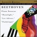 Beethoven: Piano Sonatas "Moonlight," "Les Adieux," "Pathétique"