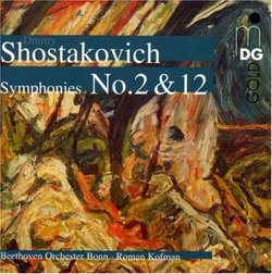 Shostakovich: Symphonies No. 2 & 12 [Hybrid SACD]