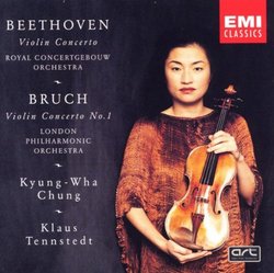 Beethoven: Violin Concerto; Bruch: Violin Concerto 1 / Chung, Tennstedt
