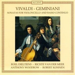 Vivaldi / Geminiani: Sonatas for Violoncello and Basso Continuo (Cello Sonatas)