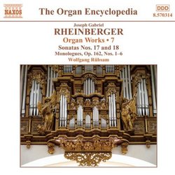 Rheinberger: Organ Works, Vol. 7