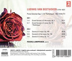Ludwig van Beethoven: Piano Sonatas, Opp. 7, 13 - ""Pathetique"", 109, 110 & 111