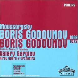 Boris Godounov (1869 & 1872 Versions)