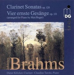 Clarinet Sonatas / 4 Serious Songs (Piano Arr.)