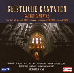 Bach/Benda: Sacred Cantatas