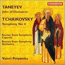 Tchaikovsky: Symphony No 4, Op 36; Taneyev: John of Damascus