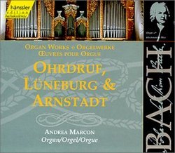 Bach: Organ works - Ohrdruf, Lüneburg & Arnstadt (Edition Bachakademie Vol 87) /Marcon