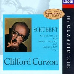 Schubert: Sonata D 850, etc / Curzon