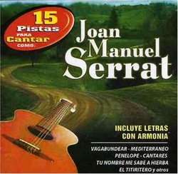 15 Pista Para Cantar Como Joan Manuel Serrat