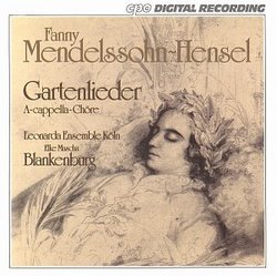 Fanny Mendelssohn-Hensel: Gartenlieder