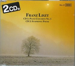 Franz Liszt: Piano Concerto No. 1, Symphonic Poems (2CD's)