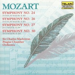 Mozart: Symphonies 24, 26, 27, & 30
