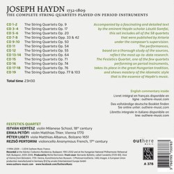 Haydn: The Complete String Quartets Played on Period Instruments