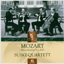 W.A.Mozart:String Quartets No.8-23