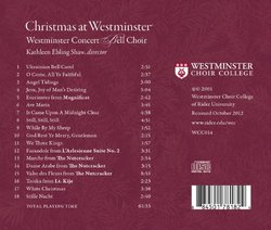 Christmas at Westminster