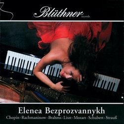 Elenea Bezprozvannykh plays Chopin, Rachmaninow, Brahms, etc.