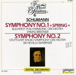 Schumann: Symphonies Nos. 1 ("Spring") & 2