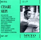 Cesare Siepi - Recital: 1947-1957