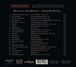 Ossesso - Italian Madrigals about Love & Affliction