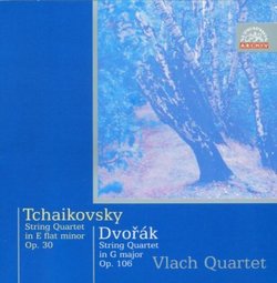 Tchaikovsky: String Quartet in E flat minor Op. 30; Dvorák: String Quartet in G major Op. 106