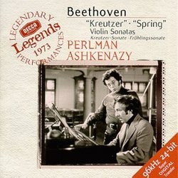 Beethoven: Kreutzer, Spring Sonatas / Perlman, Ashkenazy